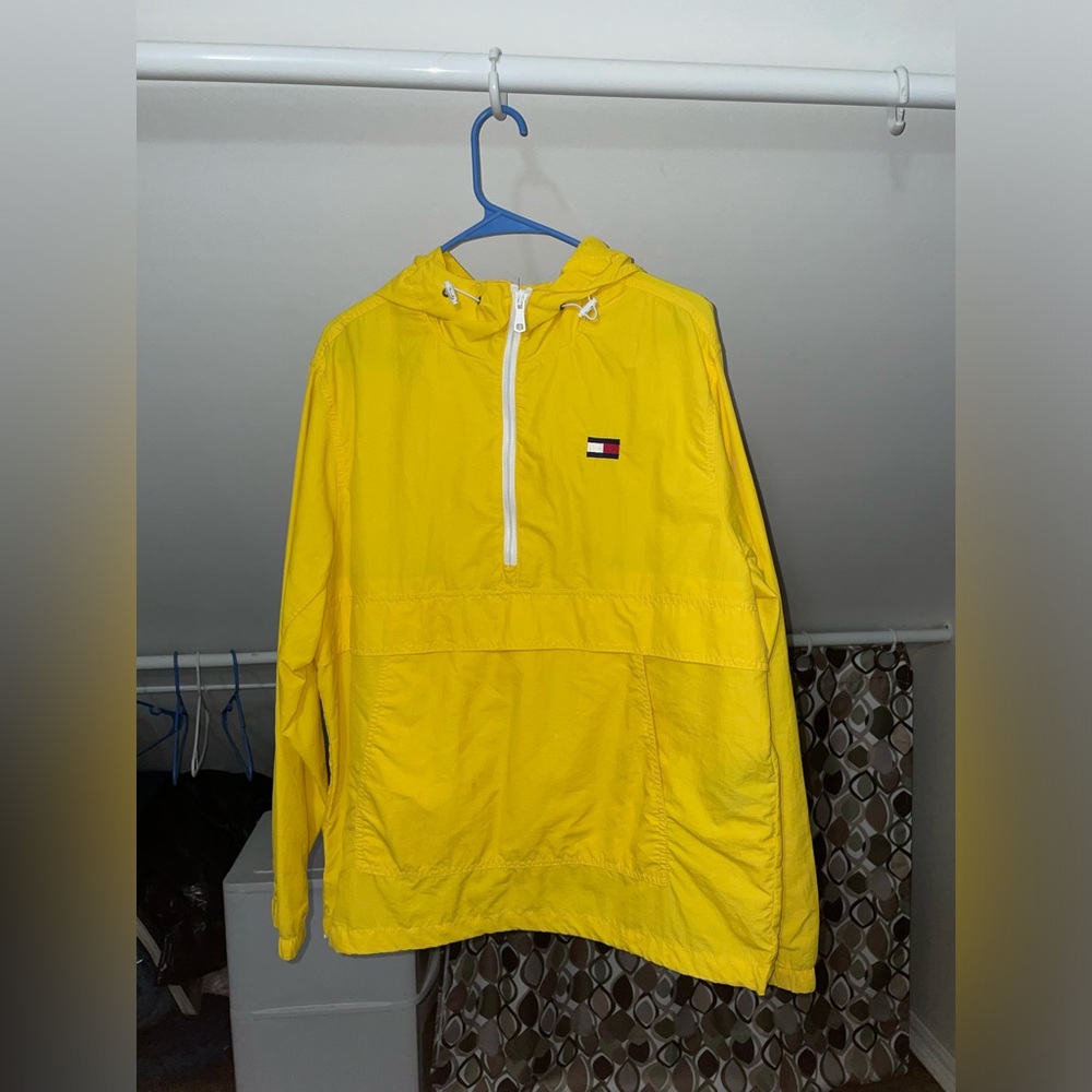 Tommy Hilfiger yellow windbreaker